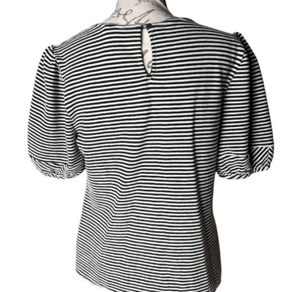 Dolan Puff Short‎ Sleeve Women's Top Size Large - Picture 2 of 3